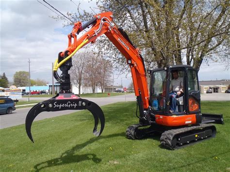 mini excavator with attachments|rotator attachment for mini ex.